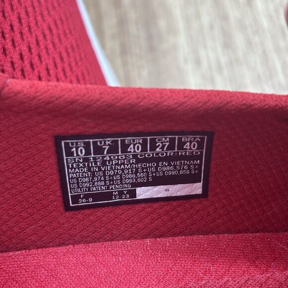 Skechers Womens Go Walk Flex 124963 Red Slip-Ins Memory Foam Sneakers Size 10 - Picture 8 of 8